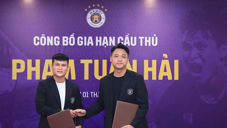 Tuấn Hải ký 3 năm với Hà Nội FC nhưng lại… sang đội khác thi đấu  - Ảnh 1