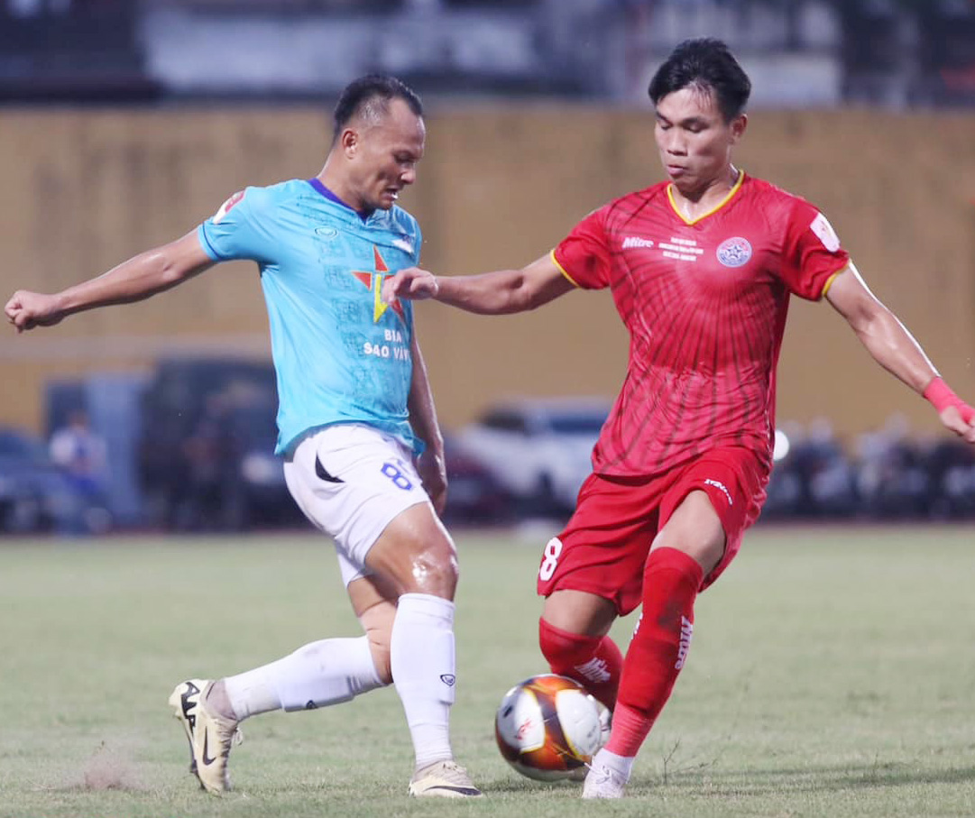 Ngược dòng bản lĩnh, Hà Tĩnh thắng trận play-off trụ hạng - Ảnh 2