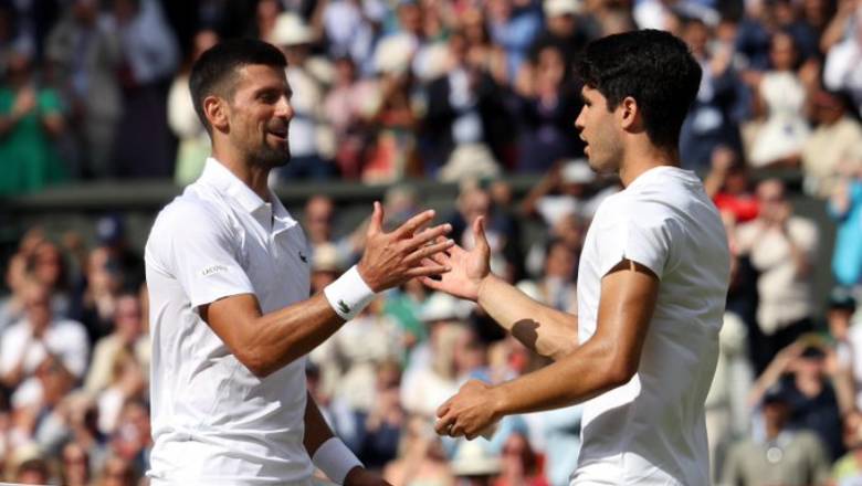 Alcaraz lại thắng Djokovic ở chung kết, bảo vệ thành công ngôi vương Wimbledon - Ảnh 3