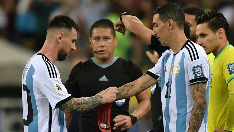 Di Maria chơi trận cuối cùng cho ĐT Argentina, Messi gửi lời từ biệt - Ảnh 2