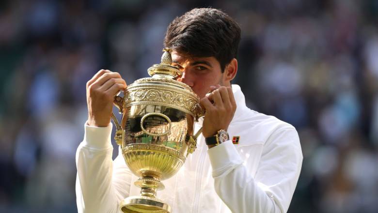 Vô địch Wimbledon, Alcaraz phá kỷ lục của huyền thoại Bjorn Borg - Ảnh 1
