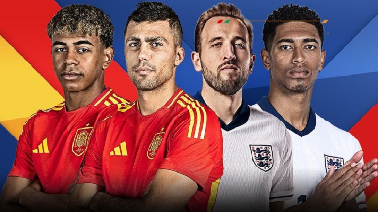 Xem chung kết EURO 2024 Tây Ban Nha vs Anh trực tiếp trên kênh nào, ở đâu? - Ảnh 1