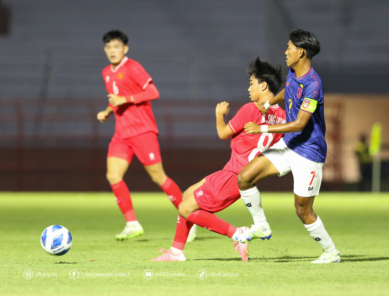 Kết quả bóng đá U19 Việt Nam vs U19 Myanmar: Trọng tài cướp chiến thắng? - Ảnh 2