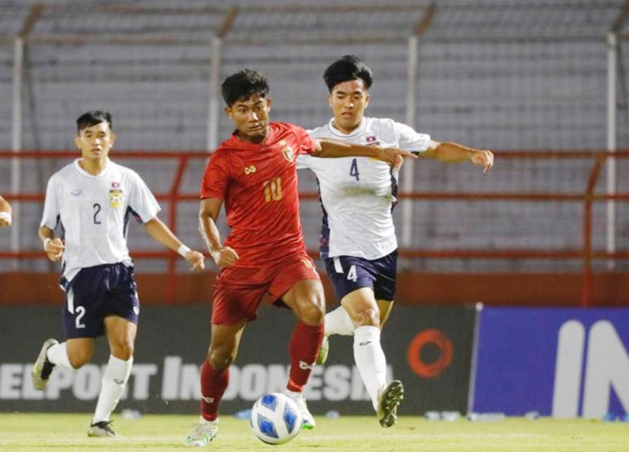 Kết quả bóng đá U19 Myanmar vs U19 Lào: Việt Nam sáng cửa nhì bảng - Ảnh 2