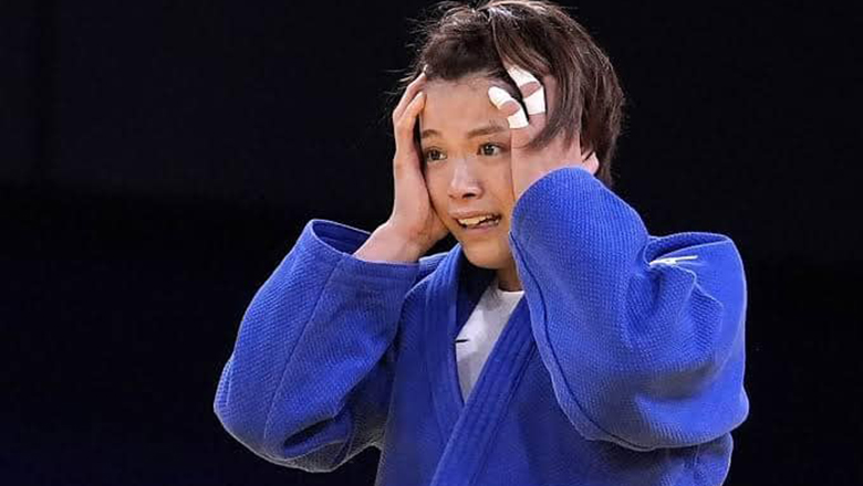 Võ sĩ Judo hàng đầu Nhật Bản thất thần vì trắng tay ở Olympic Paris 2024 - Ảnh 1