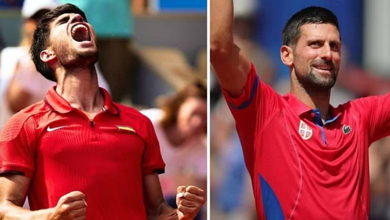 Kết quả tennis Olympic Paris hôm nay 2/8: Djokovic và Alcaraz vào bán kết - Ảnh 1