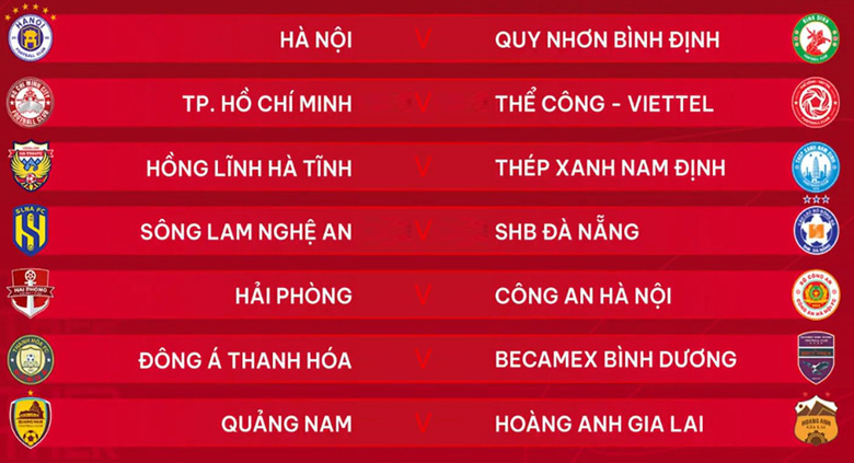 Lịch thi đấu V.League 2024/25: Đại chiến Top 3 ngay vòng đầu - Ảnh 1