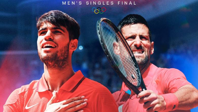 Link xem tennis Djokovic vs Alcaraz, Chung kết Olympic 2024 - 19h00 ngày 4/8 - Ảnh 1