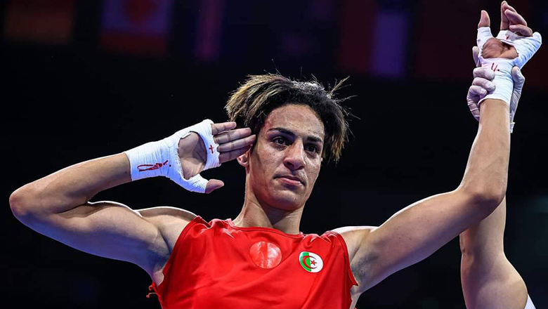 Nữ võ sĩ Boxing Algeria tiếp tục mạch thắng tại Olympic Paris 2024 - Ảnh 1