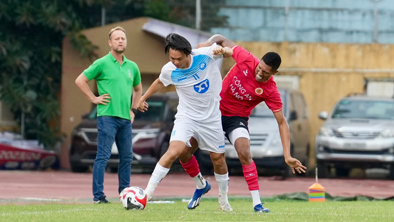 Tân binh Việt kiều Pháp ra mắt, CAHN thắng Nam Định 3-2 trước thềm V.League 2024/25 - Ảnh 2