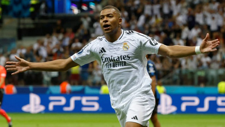 Mbappe ghi bàn trong trận ra mắt, Real Madrid giành Siêu Cúp châu Âu 2024 - Ảnh 3