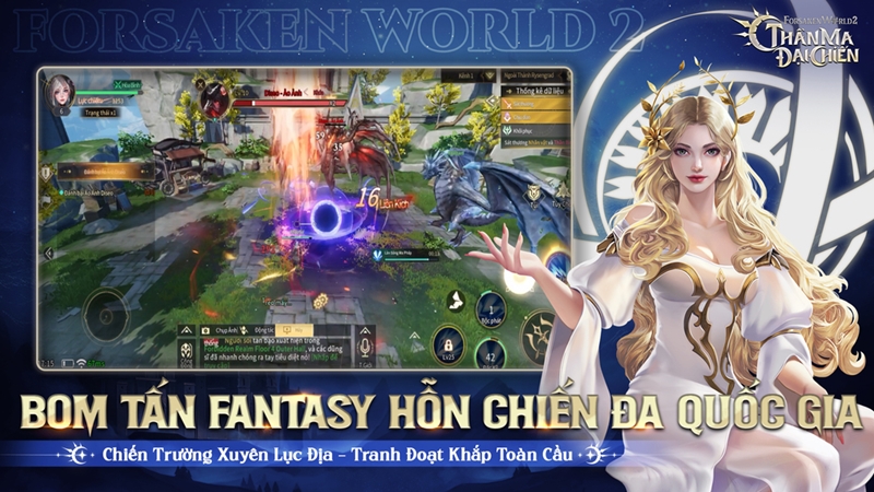 Forsaken World 2: Thần Ma Đại Chiến mở Closed Beta Test, đăng ký ngay để nhận hàng loạt ưu đãi hấp dẫn  - Ảnh 2