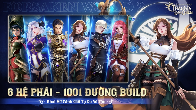 Forsaken World 2: Thần Ma Đại Chiến mở Closed Beta Test, đăng ký ngay để nhận hàng loạt ưu đãi hấp dẫn  - Ảnh 3