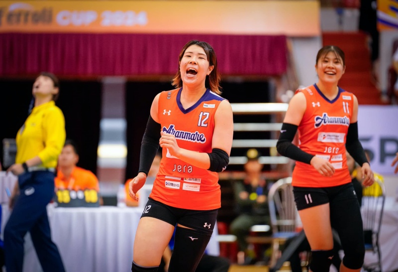 Đội bóng Nhật Bản vượt khó thành công trước đối thủ từ Đài Bắc Trung Hoa ở VTV Cup 2024 - Ảnh 2