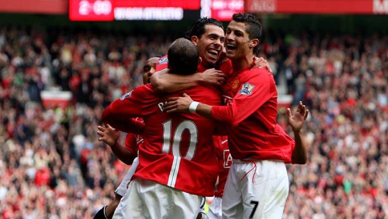 Ronaldo - Rooney - Tevez: Cây đinh ba vĩ đại nhất lịch sử Ngoại hạng Anh - Ảnh 2