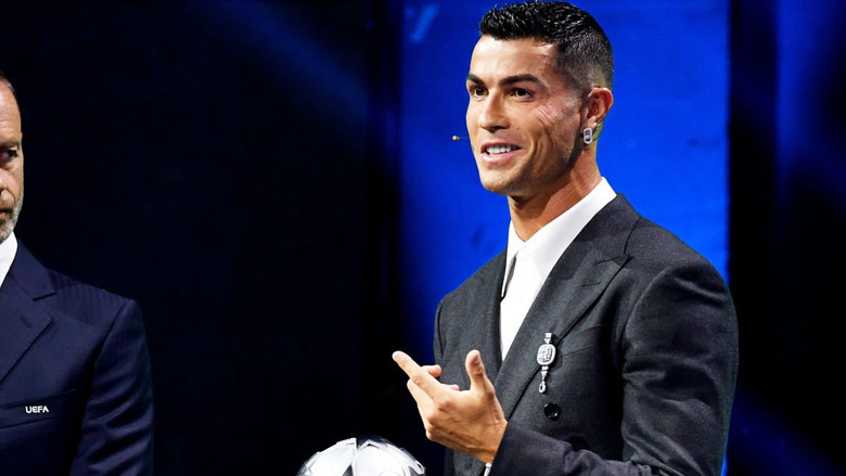 Ronaldo 'dát' lên người khối tài sản hơn 200 tỷ đồng khi dự lễ bốc thăm Cúp C1 châu Âu - Ảnh 2