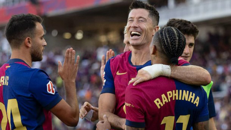 Kết quả bóng đá Barca vs Valladolid: Raphinha lập hatrick, thắng hủy diệt 7 bàn - Ảnh 2