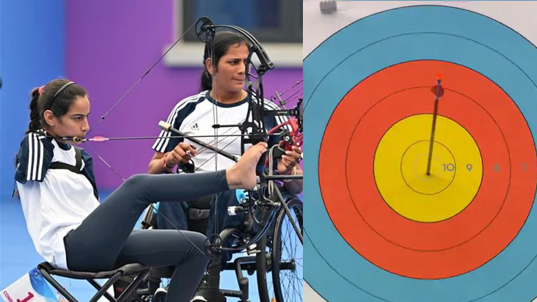 Sự kiện hy hữu tại Paralympic 2024: Cung thủ bắn trúng hồng tâm dù không có tay - Ảnh 2