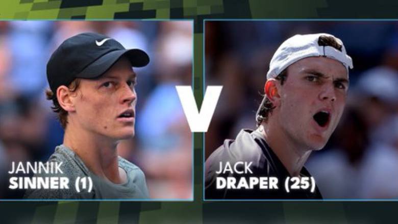 Kết quả tennis hôm nay 5/9: Sinner và Draper vào bán kết US Open - Ảnh 1