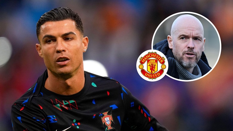 HLV Ten Hag đáp lễ Ronaldo: Cậu ta đã trôi dạt về Saudi Arabia rồi! - Ảnh 1