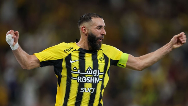 Karim Benzema lập hat-trick, Al Ittihad thắng hủy diệt 7-1 - Ảnh 1