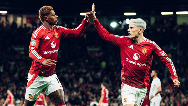 'Song sát' Rashford - Garnacho bùng nổ, Antony giải hạn, MU thắng trận đậm nhất dưới thời Ten Hag - Ảnh 1