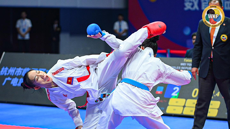 Việt Nam giành 3 HCV tại giải Karate châu Á 2024 - Ảnh 1