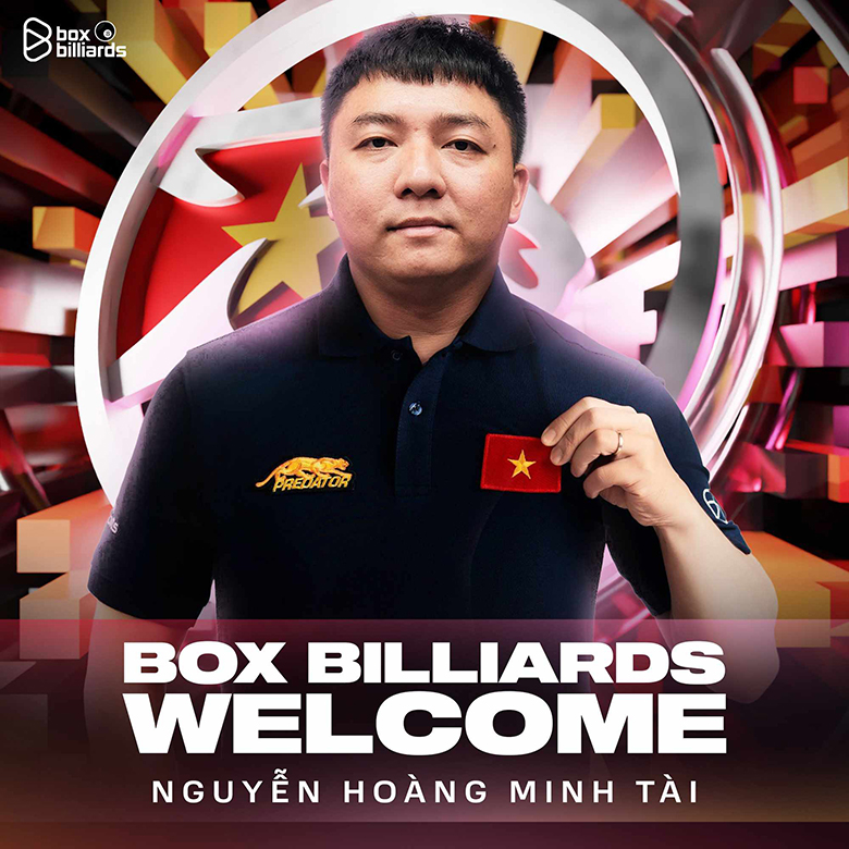 Nguyễn Hoàng Minh Tài chính thức gia nhập Box Billiards - Ảnh 1