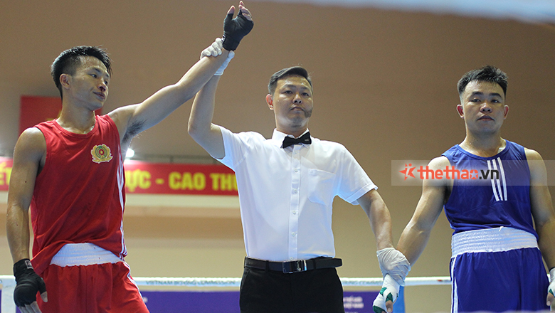 Nhìn lại màn so tài duy nhất có võ sĩ bị truất quyền thi đấu tại giải Boxing toàn quốc 2024 - Ảnh 3