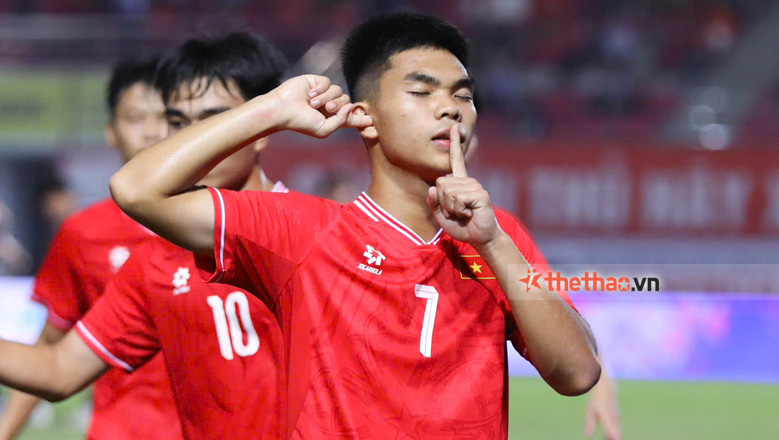 Kết quả bóng đá U20 Việt Nam vs U20 Guam: Thắng nhẹ trước 'kho điểm' - Ảnh 4