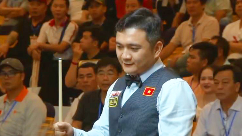 Trần Thanh Lực đánh bại cơ thủ số 1 thế giới, vào chung kết giải carom 3 băng World Championship 2024 - Ảnh 1