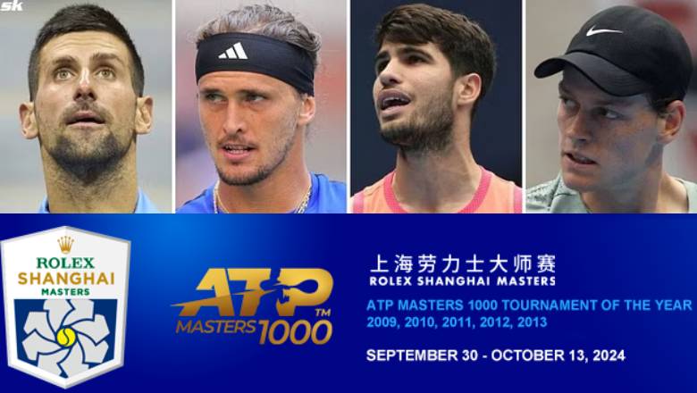 Link xem trực tiếp tennis Shanghai Masters 2024 hôm nay mới nhất - Ảnh 1