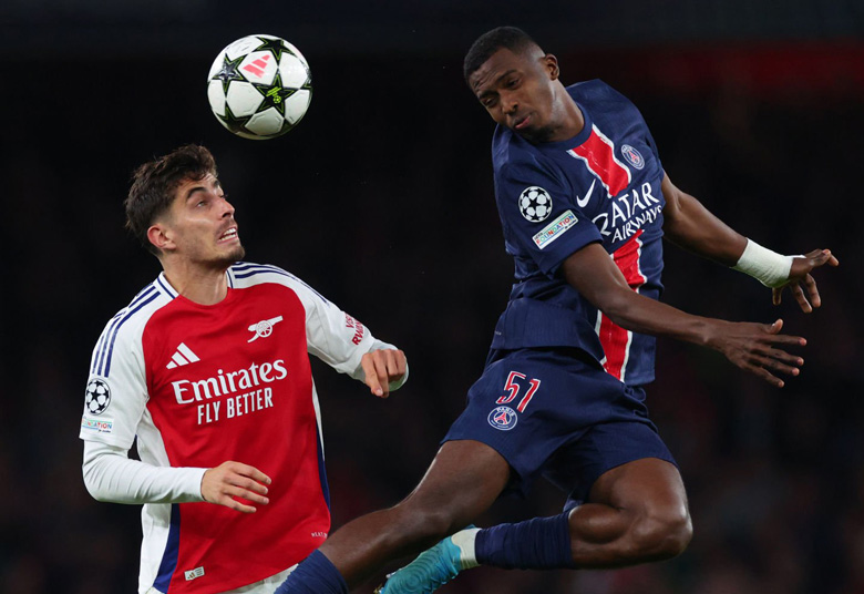 Kết quả bóng đá Arsenal vs PSG: Pháo thủ giành chiến thắng đầu tay - Ảnh 2