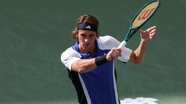 Tsitsipas ‘trả nợ’ Nishikori, giành vé vào vòng 3 Shanghai Masters 2024 - Ảnh 1