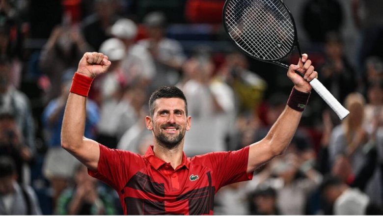 Djokovic vào vòng 3 Shanghai Masters sau 2 loạt tie-break nghẹt thở - Ảnh 1