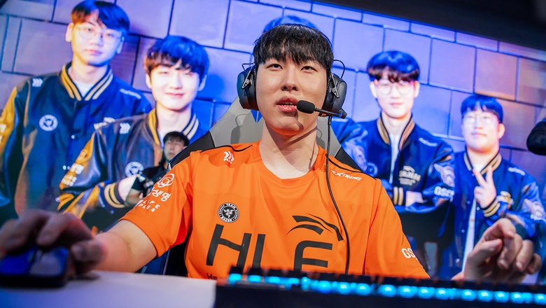 Chung kết Thế giới 2024: Nhọc nhằn vượt qua FlyQuest, Hanwha Life Esports vào Play-off - Ảnh 1