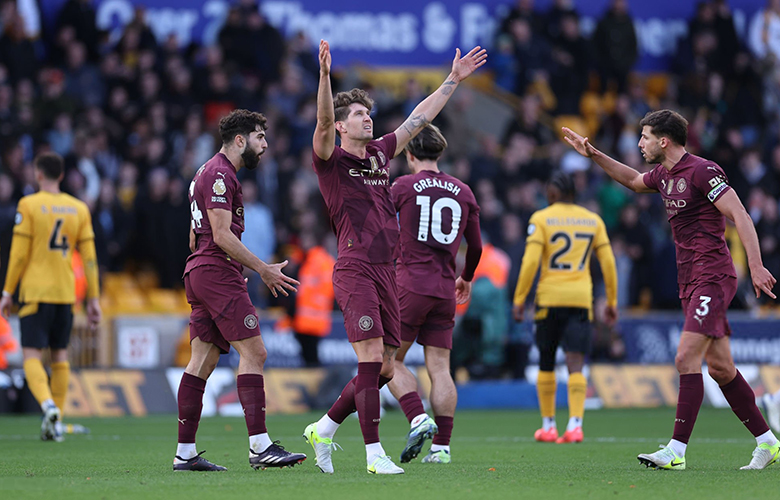 Kết quả bóng đá Wolves vs Man City: Nghẹt thở phút 95, thắng nhờ hậu vệ - Ảnh 1