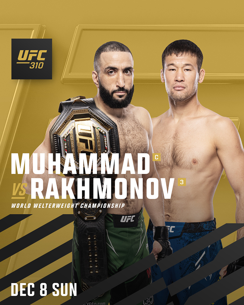 Shavkat Rakhmonov chạm trán Belal Muhammad tại UFC 310 - Ảnh 1