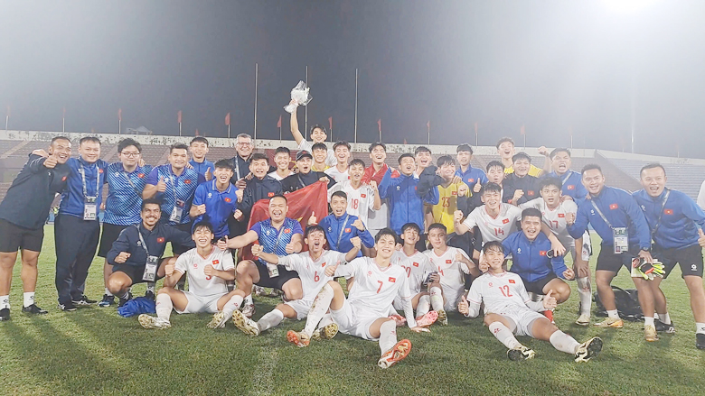 Kết quả bóng đá U17 Việt Nam vs U17 Yemen: Giành vé trong tranh cãi - Ảnh 2