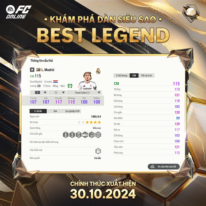 [Mùa Thẻ Mới] Best Legends - Vinh Danh Những Ngôi Sao Xuất Chúng - Ảnh 7