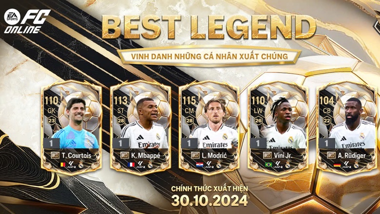 [Mùa Thẻ Mới] Best Legends - Vinh Danh Những Ngôi Sao Xuất Chúng - Ảnh 11