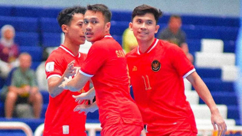 Indonesia vùi dập Campuchia 9-0, rộng cửa nhất bảng B giải futsal vô địch Đông Nam Á - Ảnh 1