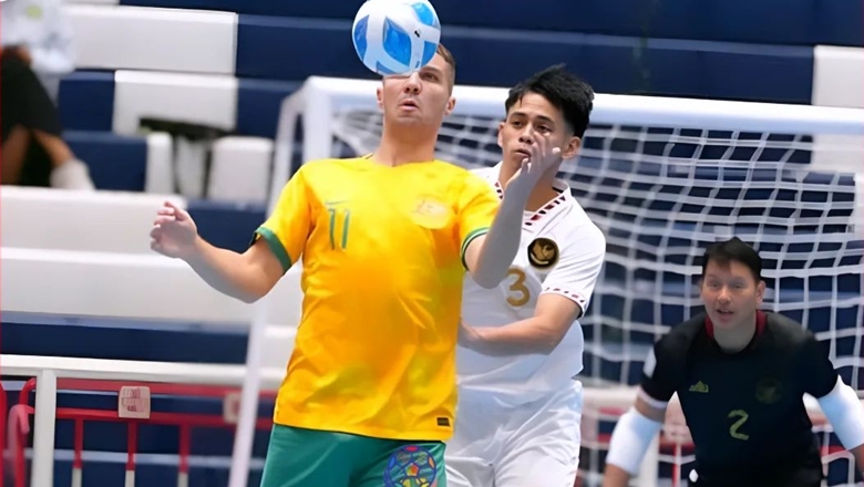 Indonesia thắng thuyết phục Australia, vào bán kết futsal Đông Nam Á 2024 sớm 1 vòng - Ảnh 1