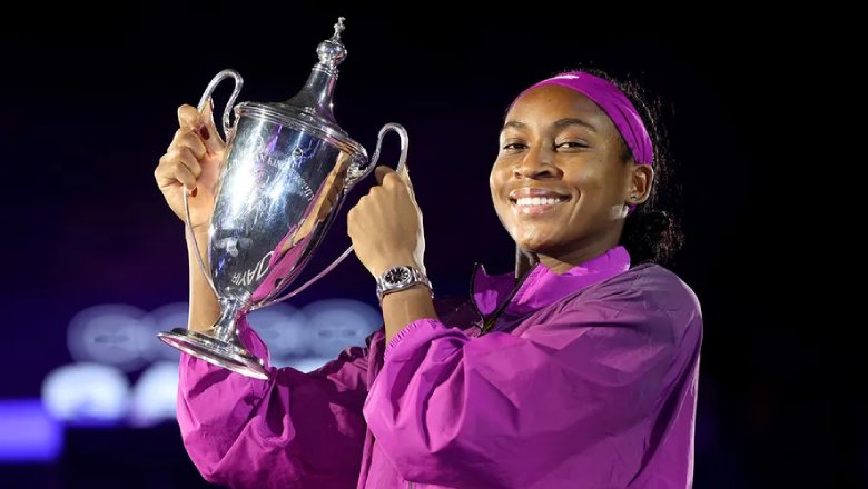 Coco Gauff lần đầu tiên vô địch WTA Finals - Ảnh 1