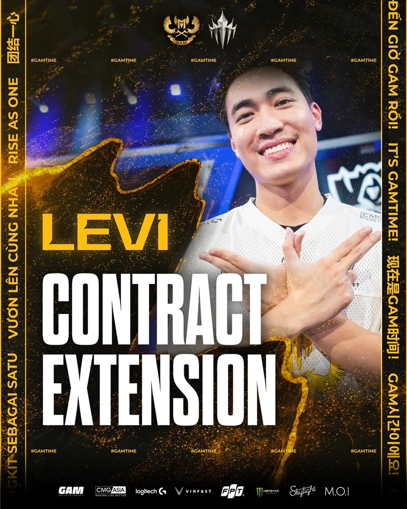 Levi tiếp tục gắn bó với GAM Esports - Ảnh 2