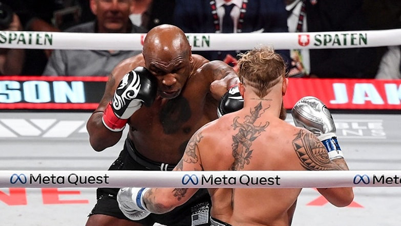 Mike Tyson thua điểm Jake Paul - Ảnh 1