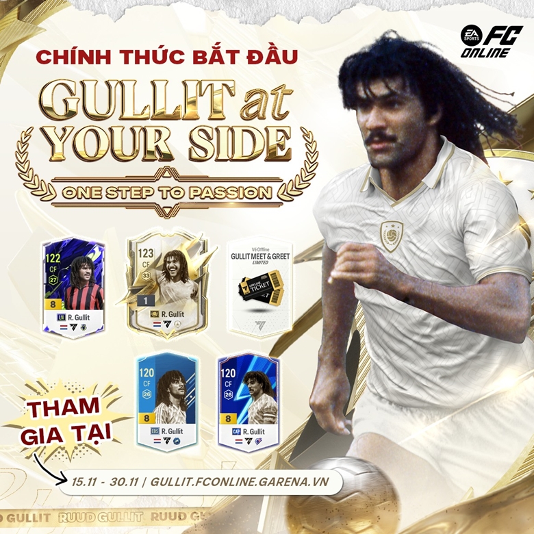 FC Online mời huyền thoại Ruud Gullit tới Việt Nam - Ảnh 2