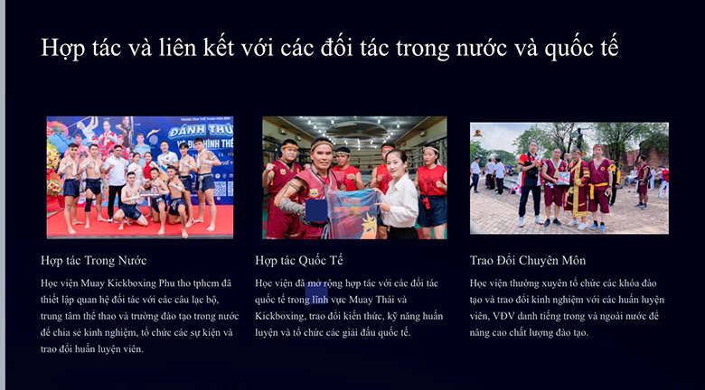 Học viện Muay Kickboxing TPHCM chia sẻ cùng sinh viên UMT về mô hình vận hành DN thể thao - Ảnh 5