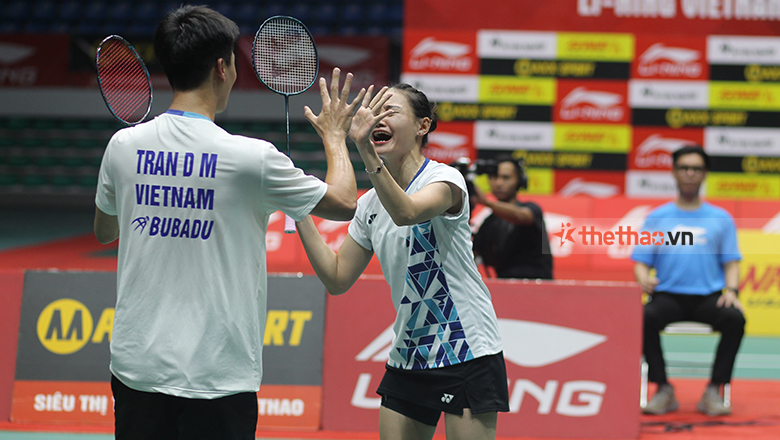 Phạm Thị Khánh khóc trong ngày vô địch Li-Ning Vietnam International Series - Ảnh 1