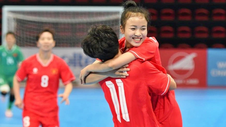 Thắng đậm chủ nhà, Việt Nam gặp Thái Lan ở chung kết giải futsal nữ Đông Nam Á 2024 - Ảnh 1